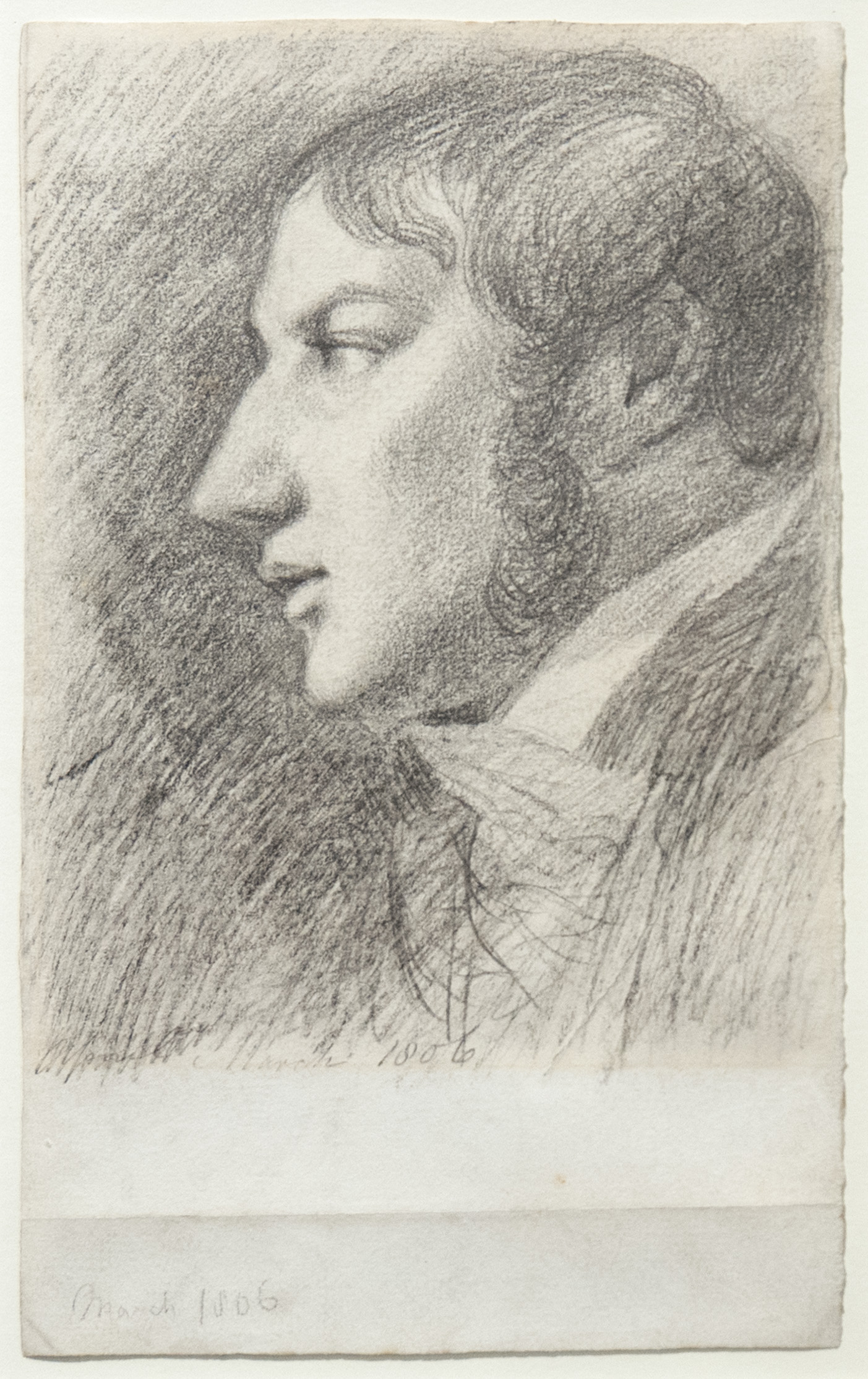 2 Self-portrait by John Constable, 1806.